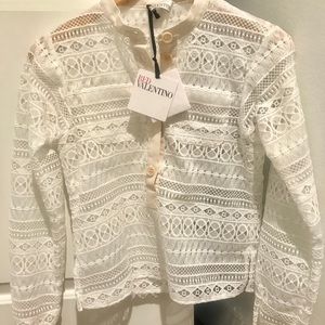 RED VALENTINO - Women’s lace blouse - BRAND NEW